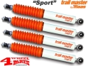 Gasdruck Stoßdämpfer Set Serie Sport Trailmaster Rocky F73,78,98 Bj. 5.93-