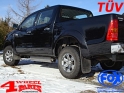 Sportauspuff Sidepipe Ausgang rechts + links Edelstahl TÜV Toyota Hilux III Bj. 07-11 Double Cab