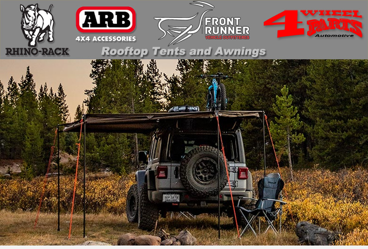 Jeep Wrangler JL Rooftop Tents & Awnings & Outdoor Accessories | 4 Wheel  Parts