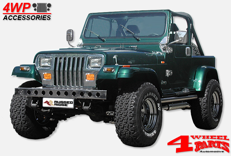 Jeep Wrangler YJ Accessoires Stainless & Chrome