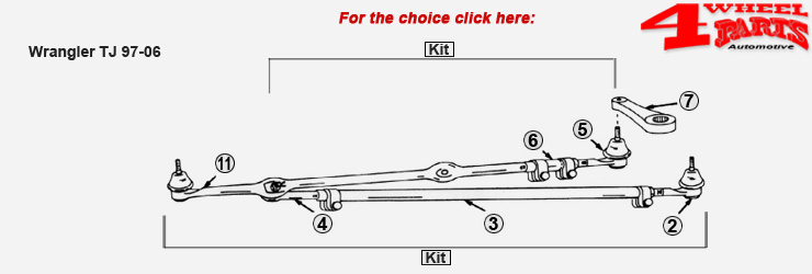 Jeep Wrangler TJ Suspension and Steering | 4 Wheel Parts Jeep Wrangler TJ Suspension and Steering | 4 Wheel Parts