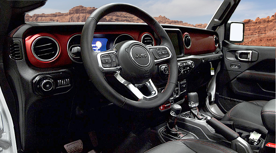 Jeep Wrangler JL Interior Accessoires