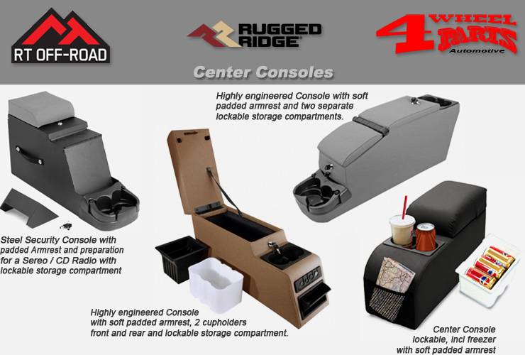 Jeep wrangler center console parts deals