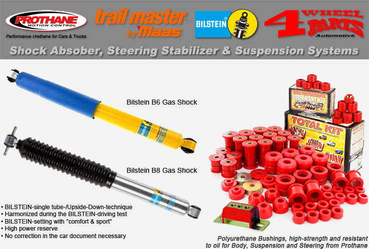 best shocks for jeep yj with 4 lift