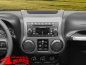 Preview: Graue Radio Consolen Blende Wrangler JK Bj. 11-18