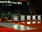 Preview: Lampenbügel Motorhaube texturiert Wrangler JK Bj. 07-18