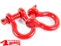 Preview: D-Rings Red 6.100 kg Ø 25mm