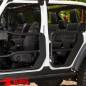 Preview: Fortis Tube Doors Rear Black Wrangler JL JT year 18-24 4-doors