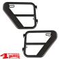 Preview: Fortis Tube Doors Rear Black Wrangler JL JT year 18-24 4-doors