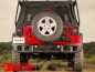 Preview: Rear Bumper Spartacus Steel Black Jeep Wrangler JK year 07-18