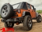 Preview: Rear Bumper Spartacus Steel Black Jeep Wrangler JK year 07-18