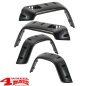 Preview: Fender Flare Set 15cm Pocket Style 4-pce. Jeep CJ year 76-86