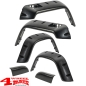 Preview: Fender Flare Set 15cm Pocket Style 6-pce. Wrangler YJ 87-95