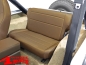 Preview: Rear Seat Bench Spice Denim CJ + Wrangler YJ year 76-95