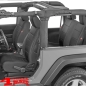 Preview: Seat Cover Set Neoprene Black Wrangler JK year 11-12 2-doors