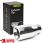 Preview: Auspuffblende Edelstahl 102 mm Bj. 87-06 4 + 6 Zyl.