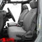 Preview: Sitzbezüge vorne grau Denim Wrangler JK Bj. 13-18