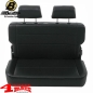 Preview: Rear Seat Bench Black Crush incl. Head Rests CJ + Wrangler YJ 55-95