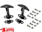 Preview: Hood Catch Set in Black Jeep CJ + Wrangler YJ year 41-95