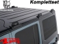 Preview: Overhead Rhino Rack Mounting Kit + Heavy Duty Bars Black JK year 07-18 4-doors