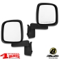 Preview: Mirror Set Door Black Bestop Wrangler TJ year 03-06