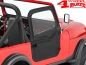 Preview: 2-Piece Doors Pair Black Denim Bestop Jeep CJ7 year 76-80