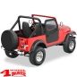 Preview: Steckfenster Element Doors Black Denim CJ + Wrangler YJ 76-95