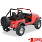Preview: Element Doors Seidenmatt Bestop CJ7 Bj. 76-80