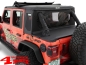 Preview: Halftop Bestop Black Twill Wrangler JL year 18-24 4-doors