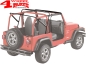 Preview: Supertop incl. 2 pce. Doors Black Diamond tinted Wrangler TJ year 97-06