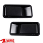 Preview: Door Paddle Handle Pair Black Outside Halfdoors Wrangler YJ TJ 87-06
