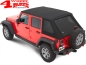 Preview: Trektop NX Plus Bestop Black Twill Wrangler JK year 07-18 4-doors