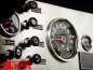 Preview: Dash Indicator Light Bezel Kit 6 Pieces Jeep CJ year 76-86
