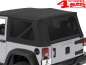 Preview: Getönte Scheiben OEM Verdeck Black Diamond Wrangler JK 11-18 2-Türer