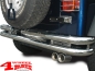 Preview: Heckstoßstange Tube Bumper Edelstahl CJ + Wrangler Bj. 76-06
