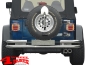 Preview: Heckstoßstange Tube Bumper Edelstahl CJ + Wrangler Bj. 76-06