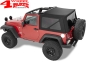 Preview: Replacement Soft Top Bestop Black Twill Wrangler JK year 07-09 2-doors