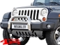 Preview: Kühlergrillblende Edelstahl Wrangler JK Bj. 07-18