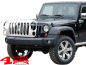 Preview: Kühlergrillblende Edelstahl Wrangler JK Bj. 07-18