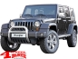 Preview: Unterfahrschutz Aluminium schwarz Wrangler JK Bj. 07-18