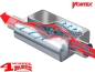 Preview: Sport Muffler Cherry Bomb "Vortex" Wrangler YJ TJ year 91-06 4 + 6 Cyl.