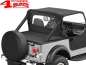 Preview: Duster Deck Cover Bestop Black Denim CJ7 + YJ 80-91 Supertop