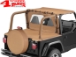 Preview: Duster Heckabdeckung Bestop Spice Denim TJ Bj. 97-02 Hardtop