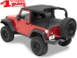 Preview: Duster Heckabdeckung Bestop Black Diamond JK Bj. 07-18 2-Türer