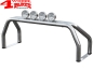 Preview: Überrollbügel Edelstahl Ø 76mm 1700-1900mm mit TÜV