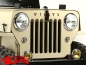 Preview: Front Steel Grille Jeep CJ3B year 53-65