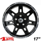 Preview: Alufelge 5x 8,5x17 ET +30 W-TEC + Reifen 35x12,5 R17 MT JL 18-24
