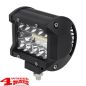 Preview: LED Scheinwerfer rechteckig 8x10cm 60 Watt mit E-Prüfzeichen