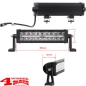 Preview: LED Balken Scheinwerfer 12" (30 cm) 60 Watt 12/24 Volt