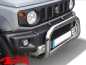 Preview: Frontbügel Edelstahl Ø 76mm inkl. Unterfahrschutz Jimny GJ Bj. 10.18-